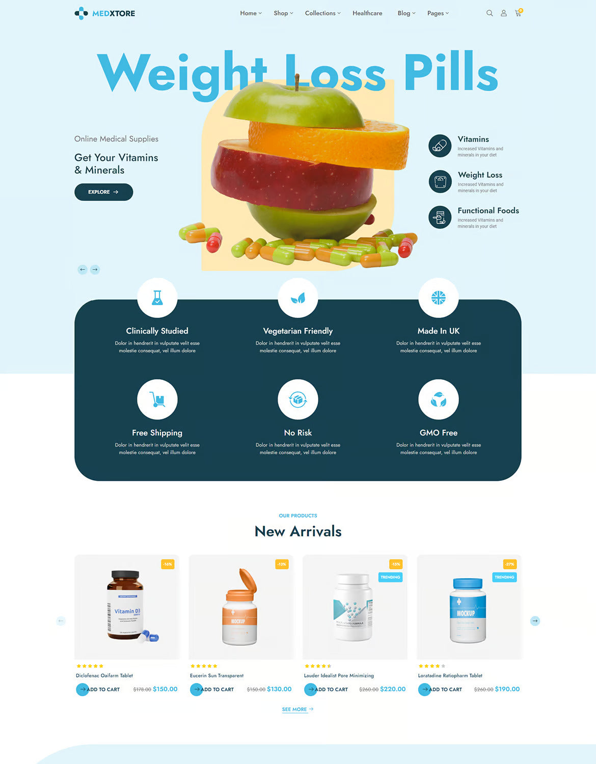 MedXtore - Multipurpose WooCommerce Theme