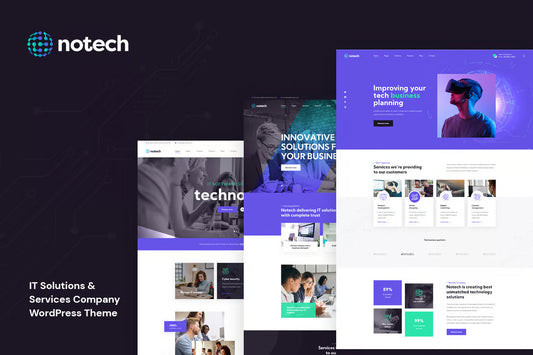 Notech - IT Solutions & Services WordPress Theme