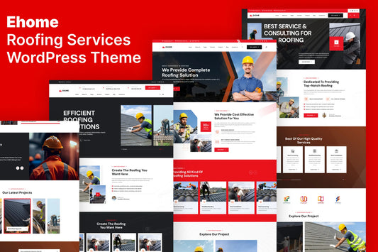 Ehome - Roofing Services WordPress Theme