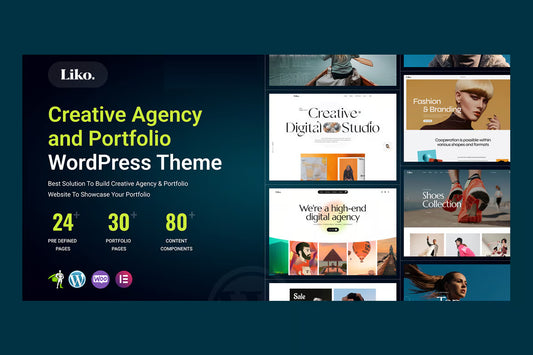 Liko - Creative Agency & Portfolio WordPress Theme