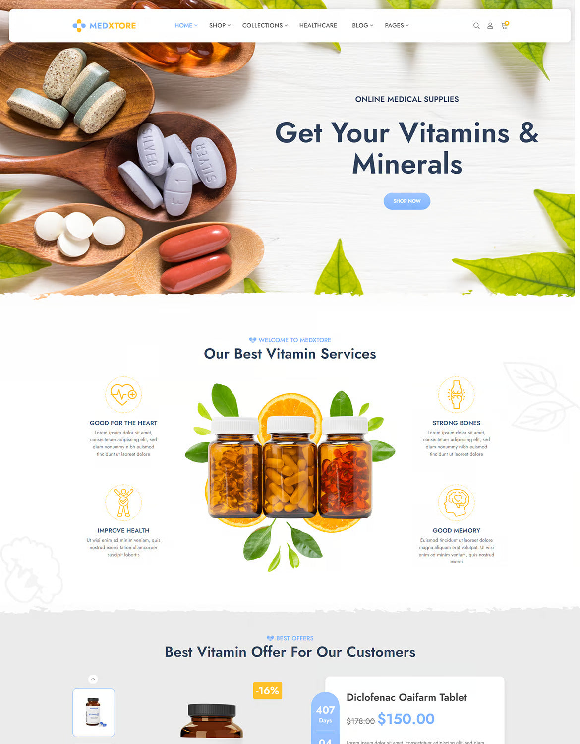 MedXtore - Multipurpose WooCommerce Theme